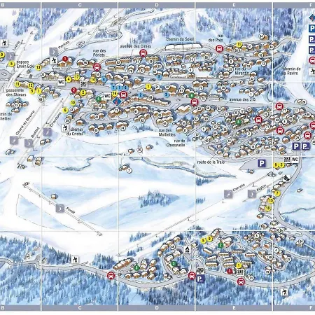 아파트 Les Saisies 5 Pers, 35m², Equipements Complets - Fr-1-293-329